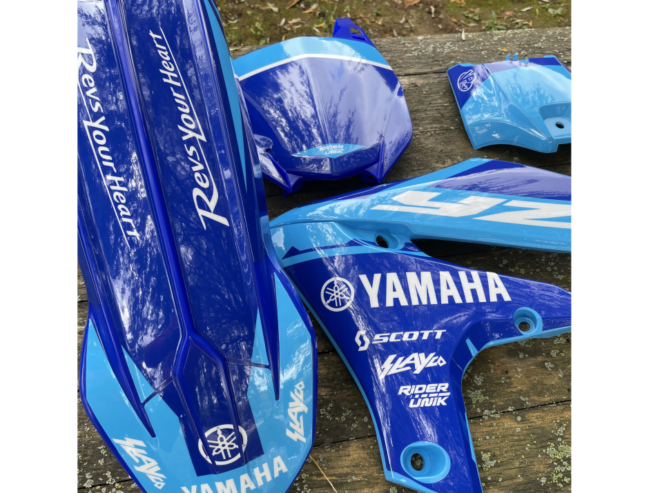 Kit plastique Acerbis Yamaha + Kit déco 1