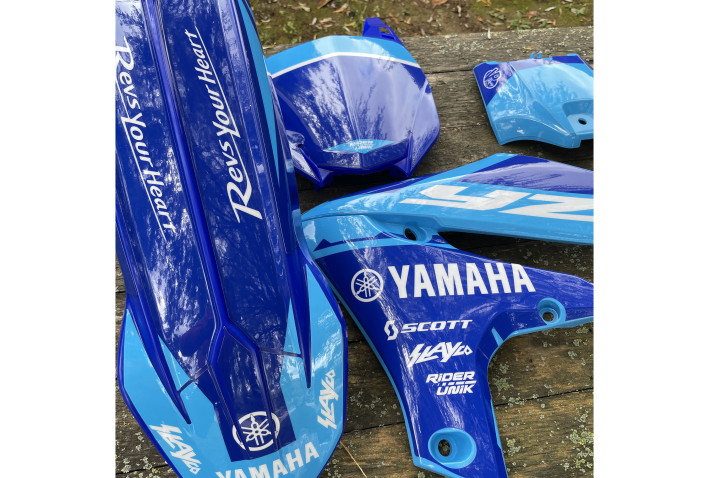 Kit plastique Acerbis Yamaha + Kit déco