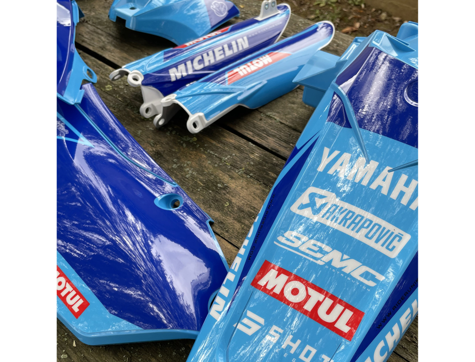 Kit plastique Acerbis Yamaha + Kit déco 2