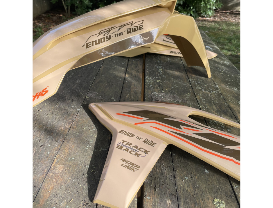 Kit plastique Acerbis Ktm SAND + Kit déco 1