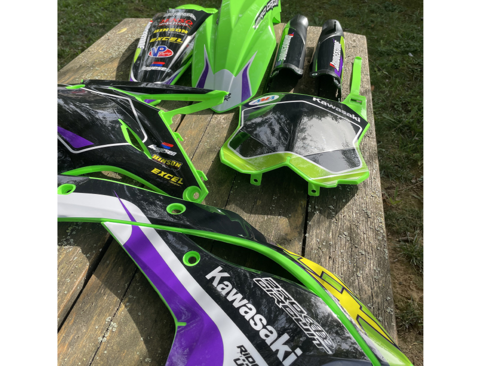 Kit plastique Acerbis KXF + Kit déco 2