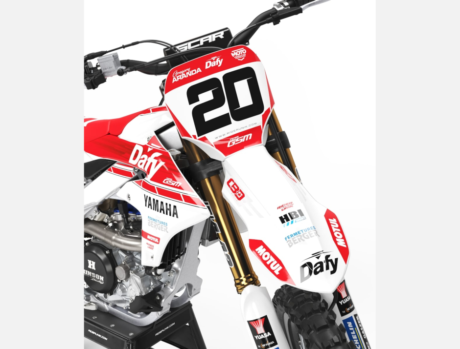 KIT DECO MOTOCROSS YZ/YZF GSM23 SX PARIS 3