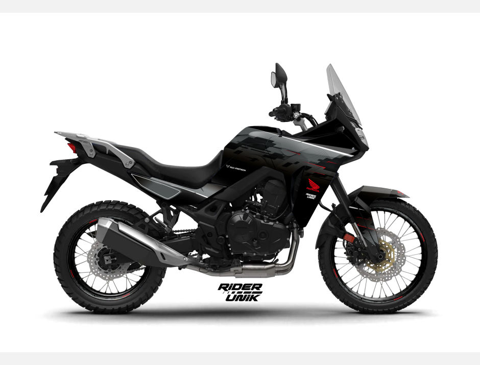 KIT DECO HONDA XL 750 TRANSALP YUZA BLACK 1