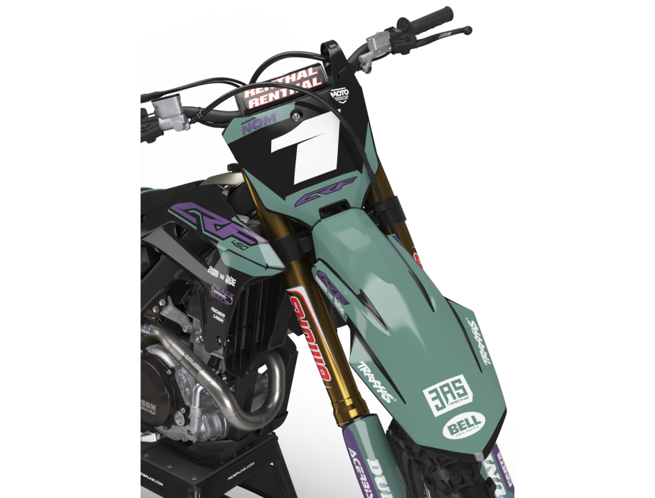 KIT DECO MOTOCROSS CR/CRF BLAZ KHAKI 3