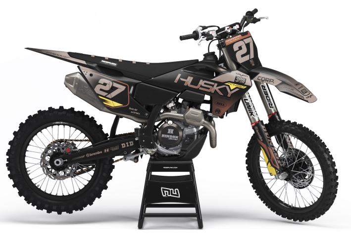 KIT DECO MOTOCROSS HUSQVARNA LSD BLACK