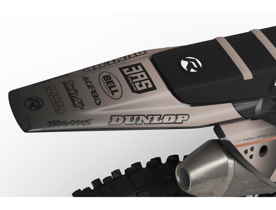 KIT DECO MOTOCROSS COMPATIBLE HUSQVARNA LSD BLACK 2