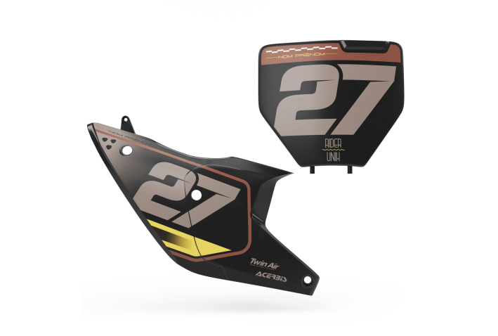 KIT DECO FONDS DE PLAQUES HUSQVARNA LSD BLACK