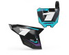 KIT DECO FONDS DE PLAQUES HONDA BLAZ BLACK 1