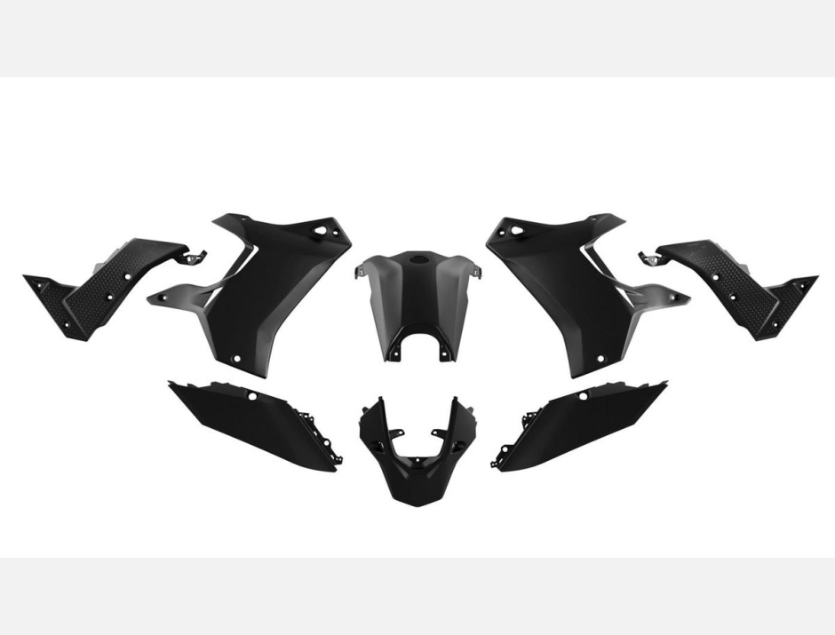 Kit plastique Rtech Revolution Noir 1