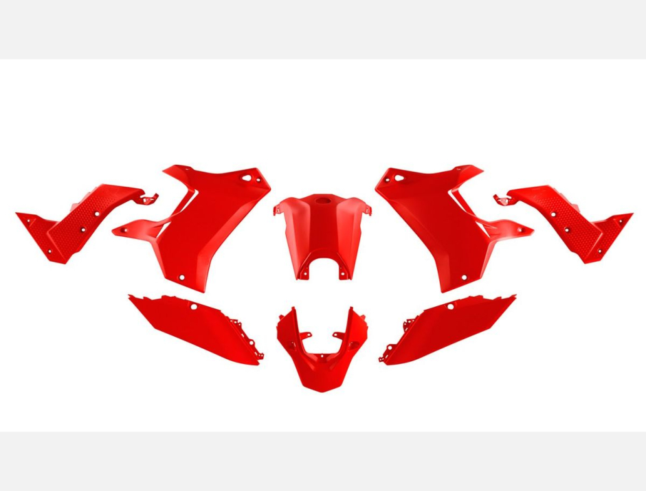 Kit plastique Rtech Revolution Rouge 1