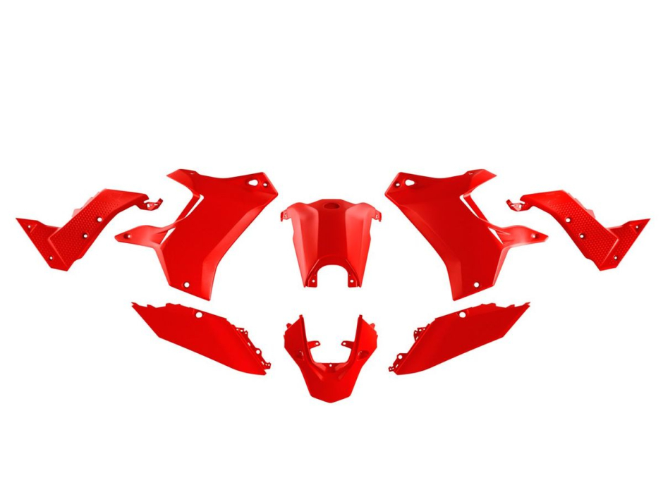 Kit plastique Rtech Revolution Rouge 1