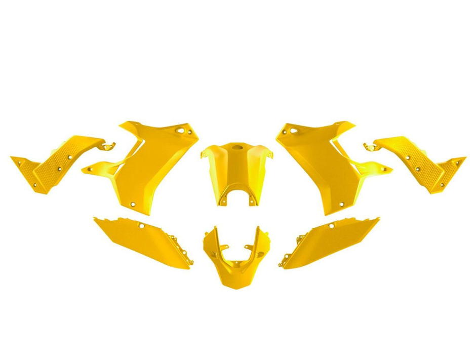 Kit plastique Rtech Revolution Jaune 1