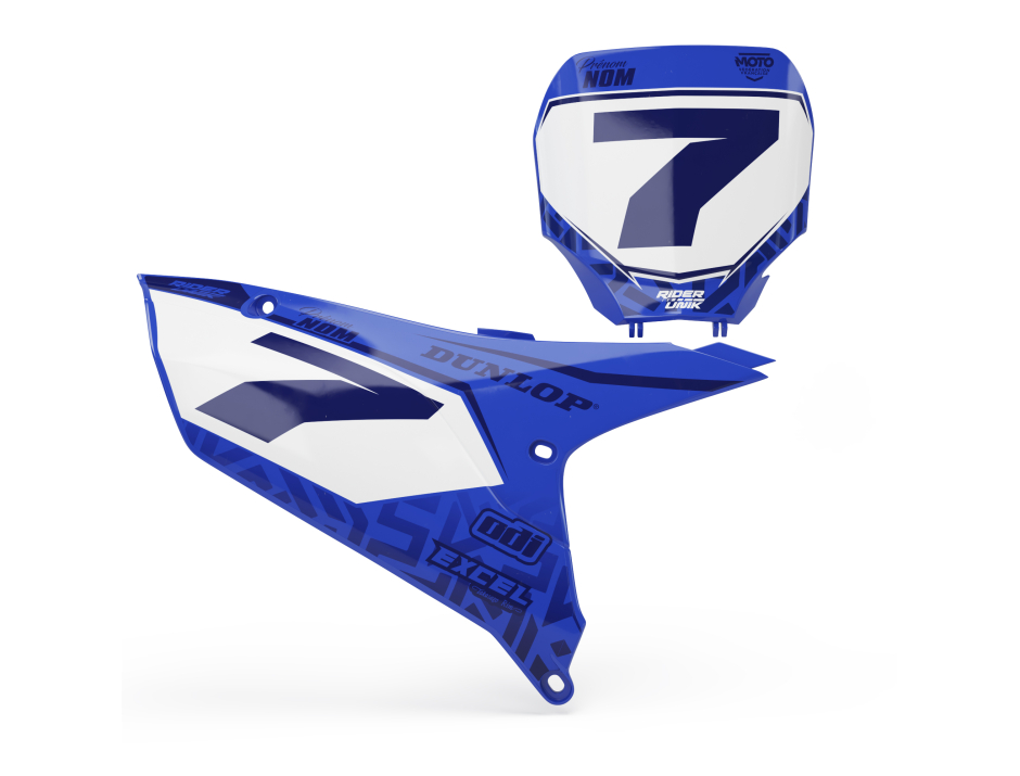 KIT DECO FONDS DE PLAQUES YAMAHA KOA 1