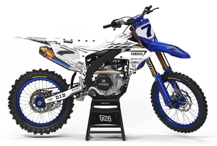 KIT DECO MOTOCROSS YZ/YZF KOA WHITE