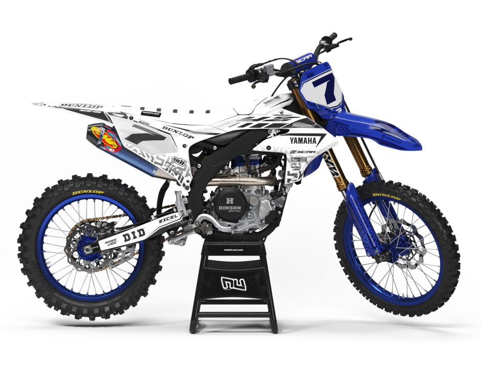 KIT DECO MOTOCROSS YZ/YZF KOA WHITE 1