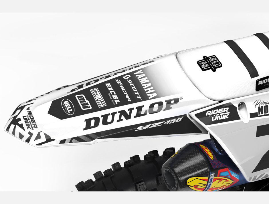KIT DECO MOTOCROSS YZ/YZF KOA WHITE 2