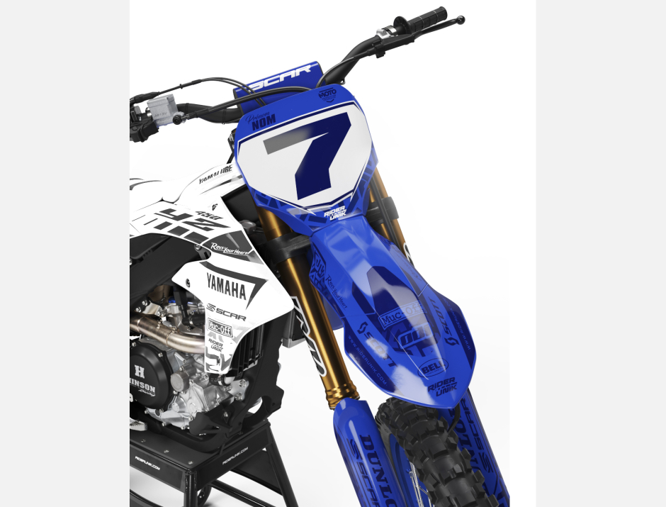 KIT DECO MOTOCROSS YZ/YZF KOA WHITE 3