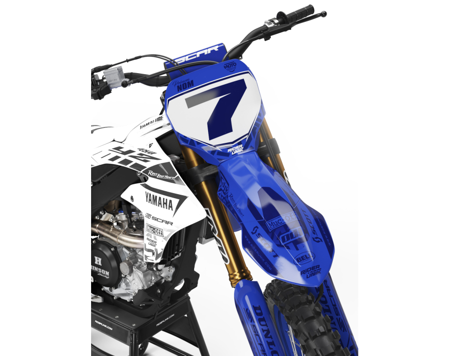 KIT DECO MOTOCROSS YZ/YZF KOA WHITE 3