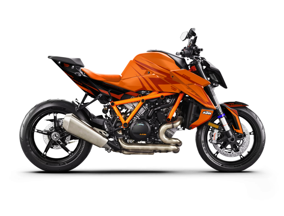 KIT DECO KTM DUKE / SUPERDUKE SLICE ORANGE 1