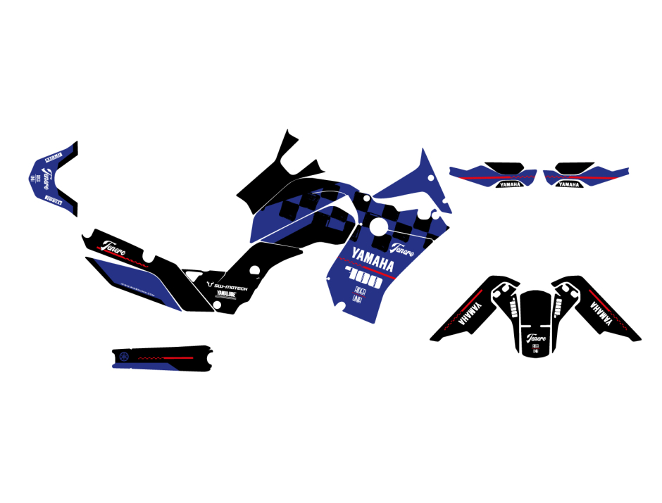 KIT DECO YAMAHA 700 TENERE TEKNIKA BLUE 2