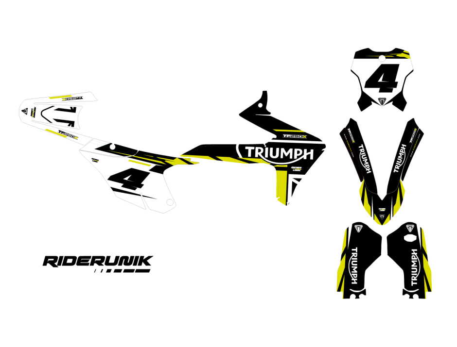KIT DECO MOTOCROSS TRIUMPH KRAZ 2
