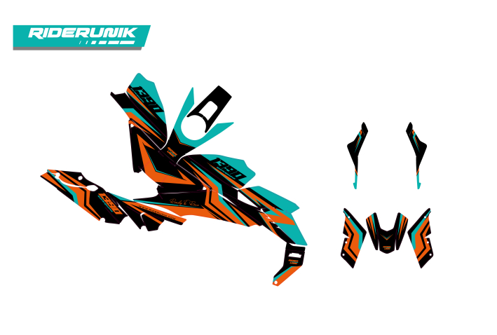 KIT DECO KTM DUKE / SUPERDUKE AURA
