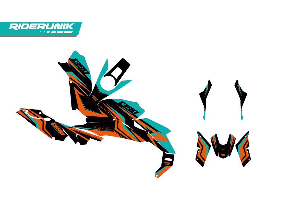 KIT DECO KTM DUKE / SUPERDUKE AURA 2