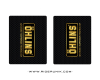 Stickers de Fourche OHLINS Carbone 1