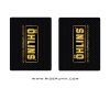 Stickers de Fourche OHLINS Carbone 1