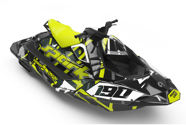 KIT DECO SEA-DOO SPARK AKUA LEMON