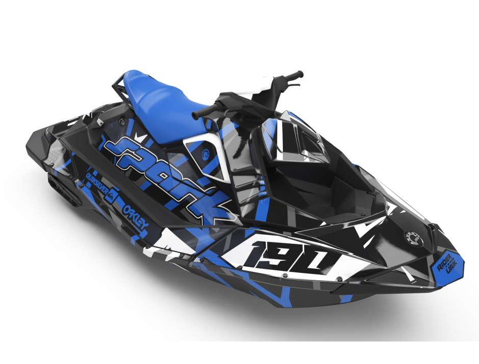 KIT DECO SEA-DOO SPARK AKUA BLUE 1