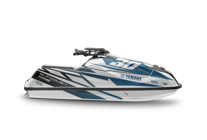 Kit déco Yamaha 700 SUPERJET DRIZ BLEU