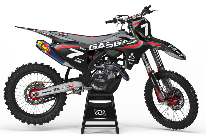 KIT DECO MOTOCROSS MC/EC BROZ BLACK