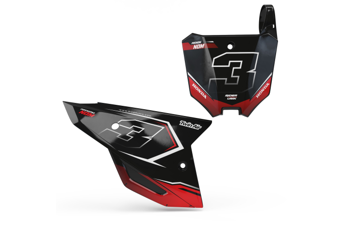 KIT DECO FONDS DE PLAQUES HONDA ASTRA