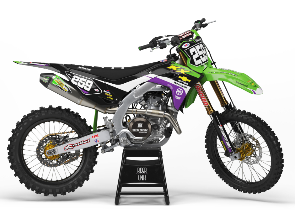 KIT DECO MOTOCROSS KAWASAKI KX/KXF FROST 1