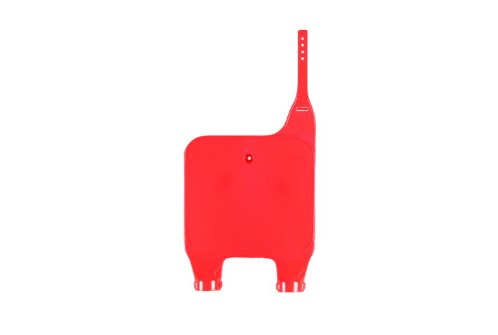 Plaque avant CR 125-250-500 rouge