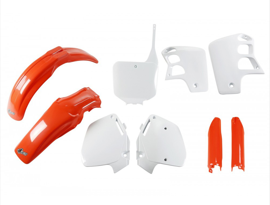 Kit plastique complet  500 CR 1991-2001 Rouge Blanc 1