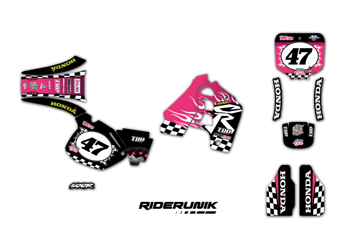 KIT DECO MOTOCROSS CR TRP