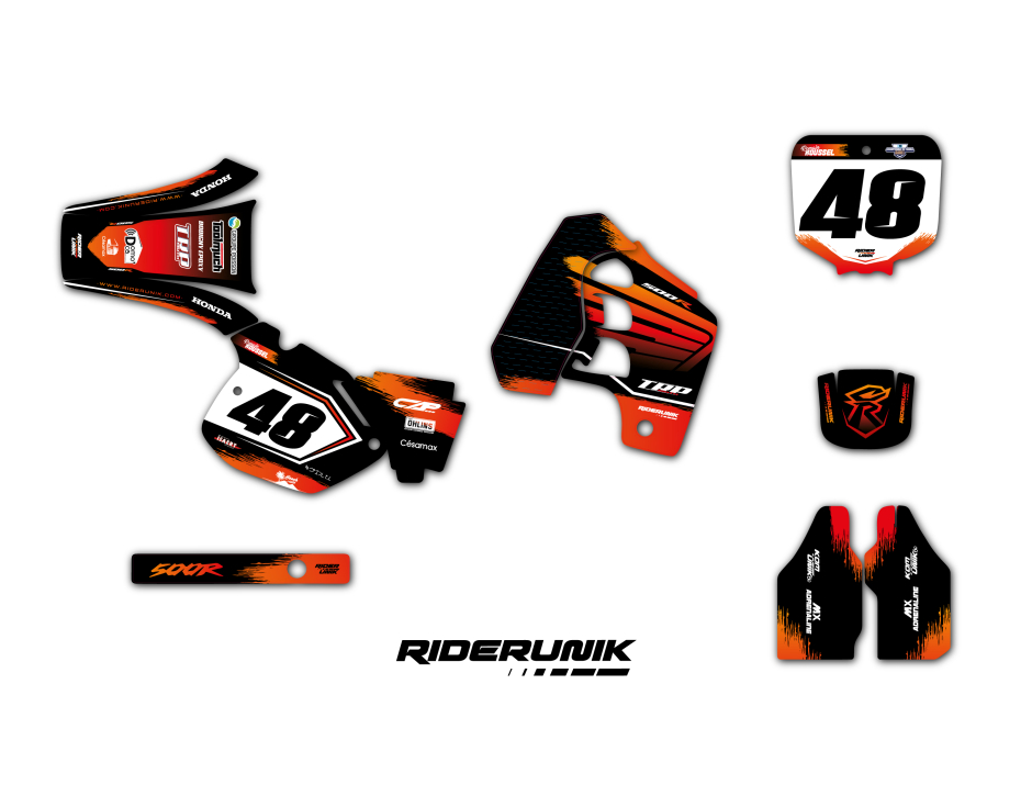 KIT DECO MOTOCROSS CR RSL 1