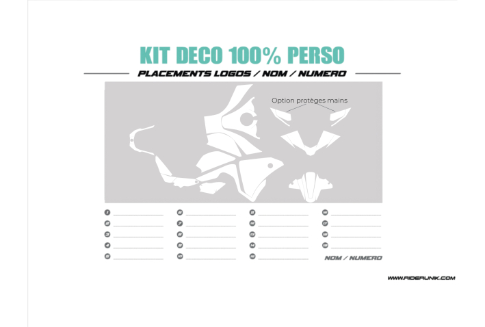 KIT DECO YAMAHA 700 TRACER 100