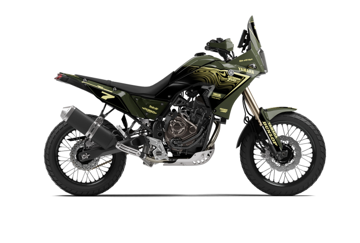 KIT DECO YAMAHA 700 TENERE TRAP KAKI