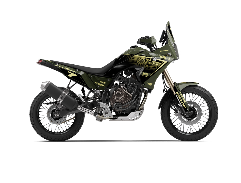 KIT DECO YAMAHA 700 TENERE TRAP KAKI 1