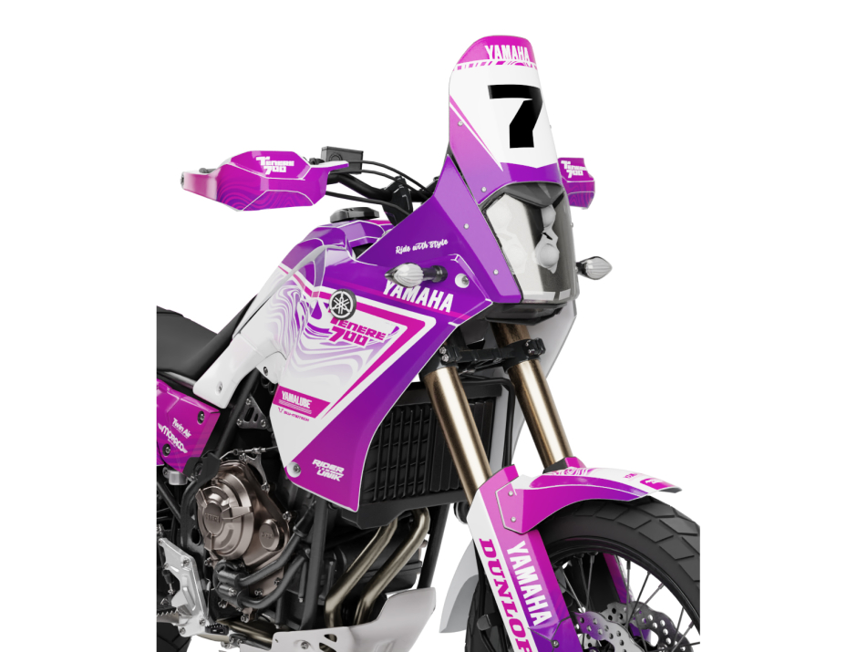 KIT DECO YAMAHA 700 TENERE TRAP PURPLE 3