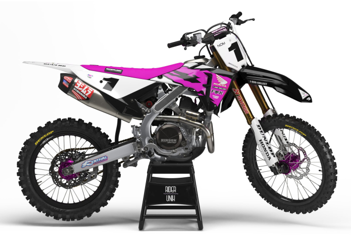 KIT DECO MOTOCROSS CR/CRF MAC PINK