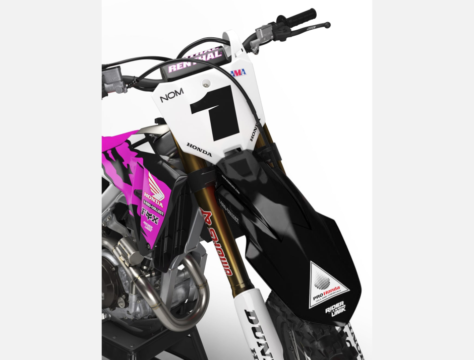 KIT DECO MOTOCROSS CR/CRF MAC PINK 3