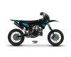 Kit déco complet RiderUnik FANTIC 50 EVO BLUE 1