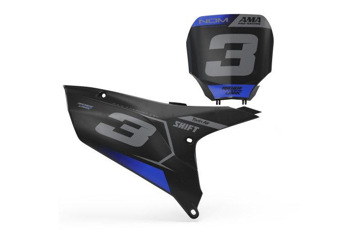 KIT DECO FONDS DE PLAQUES YAMAHA ROX BLACK