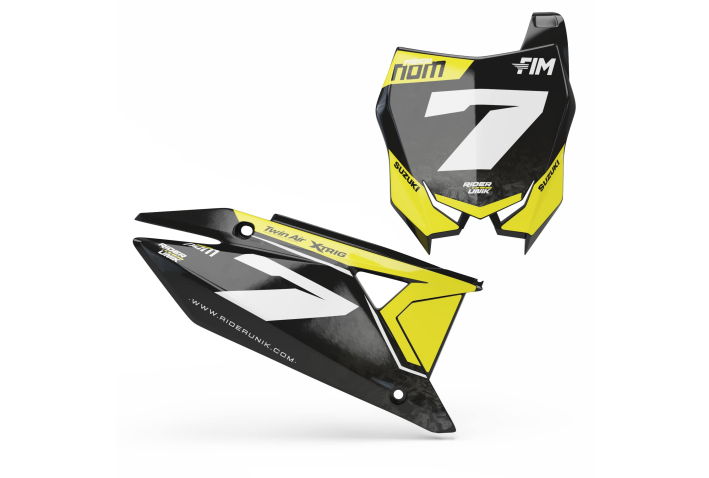 KIT DECO FONDS DE PLAQUES SUZUKI GED