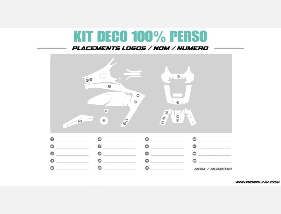 KIT DECO PAN AMERICA 1250 1