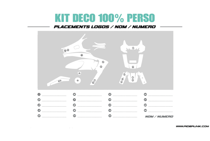 KIT DECO PAN AMERICA 1250